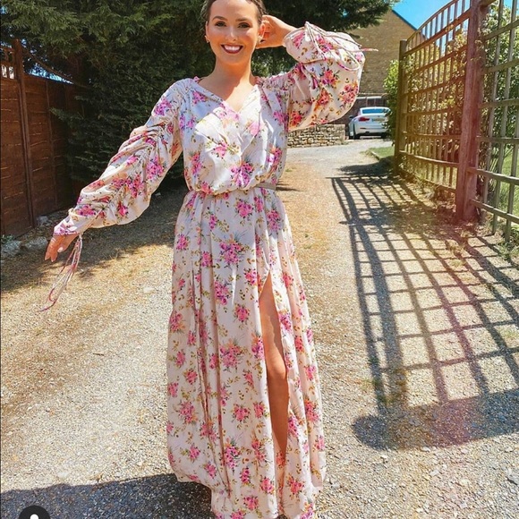 Last🔥Mango trendy floral dress bloggers fav - Picture 14 of 16